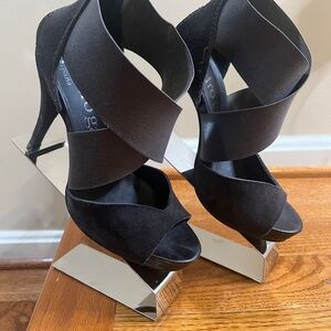 Pedro Garcia Elegant Grey Heels